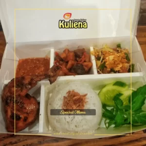 nasi kotak ayam bakar